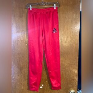 Reebok Boys Bright Red Joggers